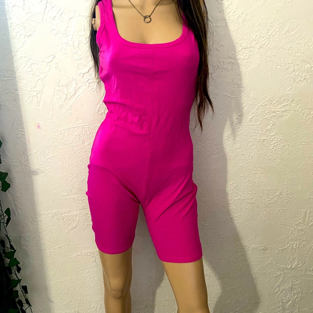 Pink bodysuit